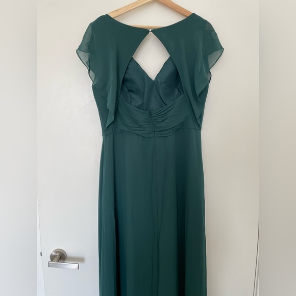 AW Kathy Dress - Bridesmaid Wedding Guest - Color : Dark emerald - Size 14 - New - Picture 5 of 8